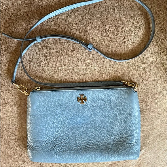 Tory Burch Bags Tory Burch Kira Pebbled Leather Wallet Crossbody